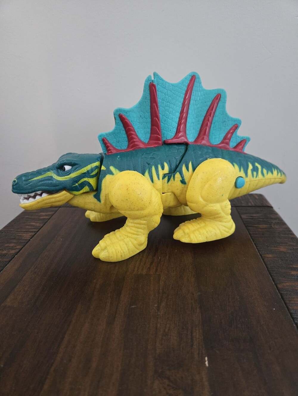 Fisher Price Imaginext Spiny Dimetrodon Dinosaur 2007 Walks Roars Works